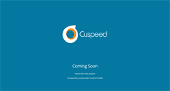 Desktop Screenshot of cuspeed.com